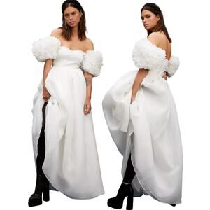 Selkie Mes Demoiselle Flower Gown Regency Photoshoot Bridal Wedding Princess S
